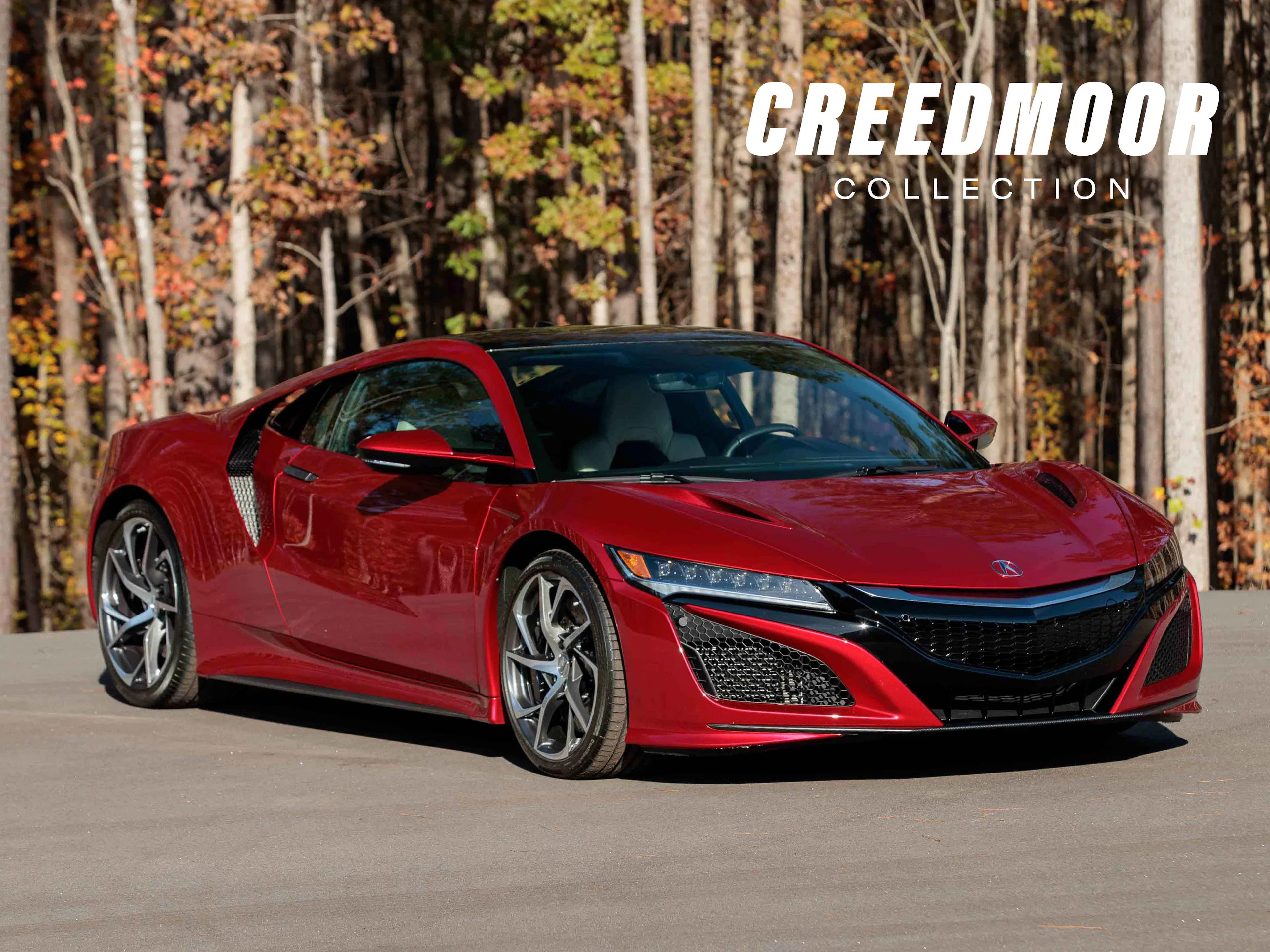2,791-Mile 2017 Acura NSX Sport Hybrid Coupe