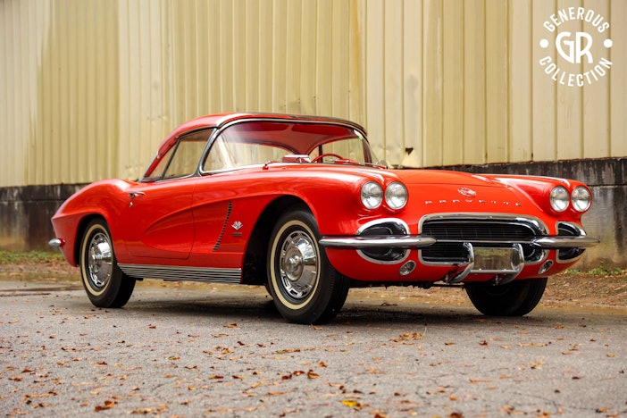Fuel-Injected 350-Powered 1962 Chevrolet Corvette 4-Speed