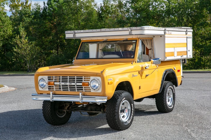 1971 Ford Bronco 302 3-Speed with Four Wheel Camper