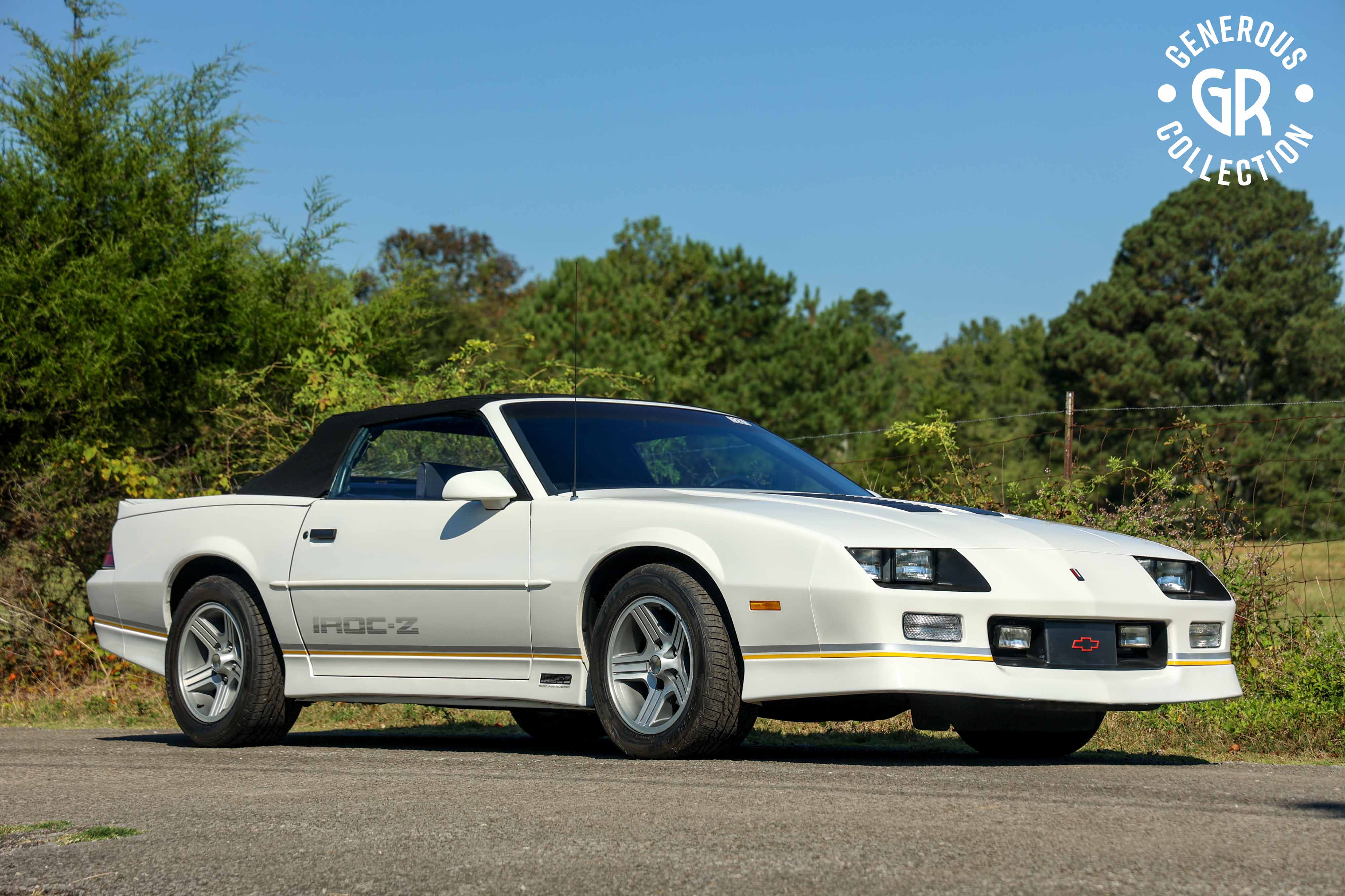 52k-Mile 1989 Chevrolet Camaro IROC-Z Convertible