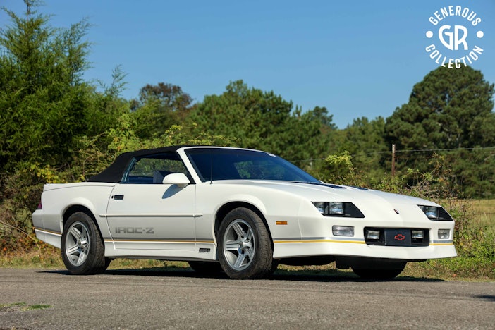 52k-Mile 1989 Chevrolet Camaro IROC-Z Convertible