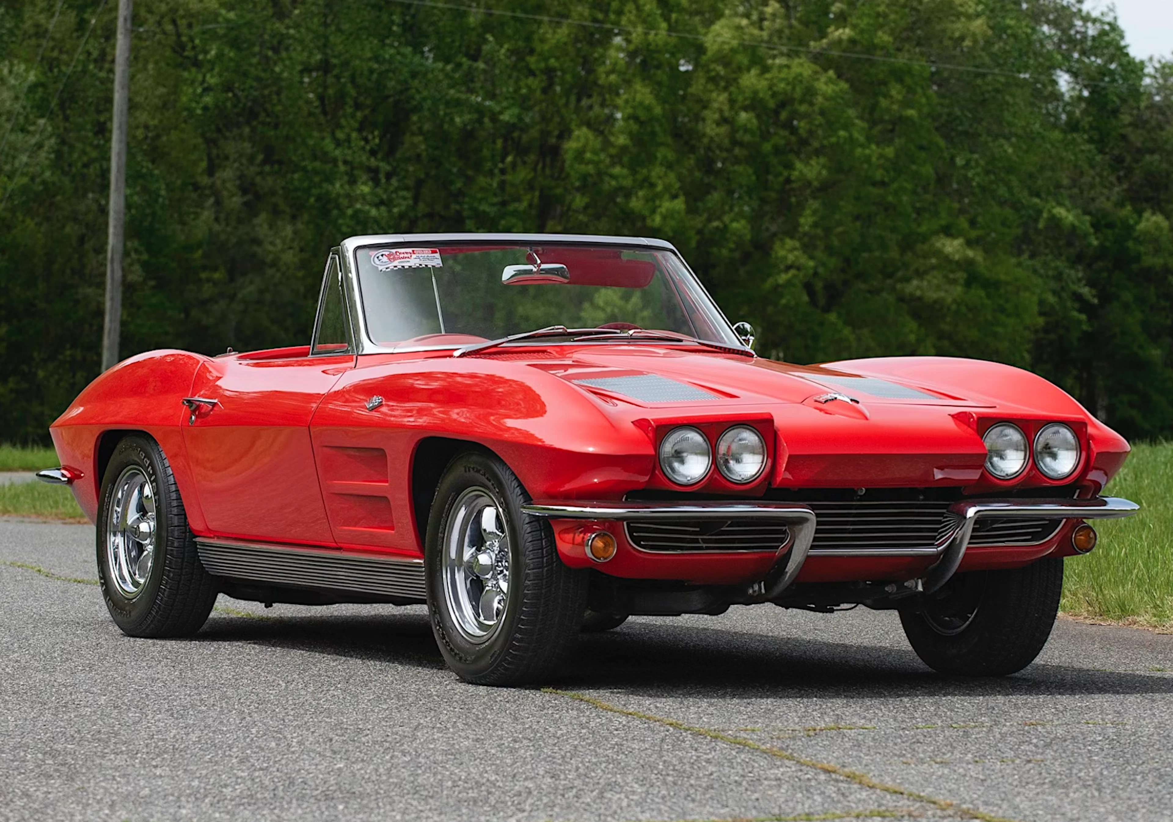 350-Powered 1963 Chevrolet Corvette Convertible 4-Speed