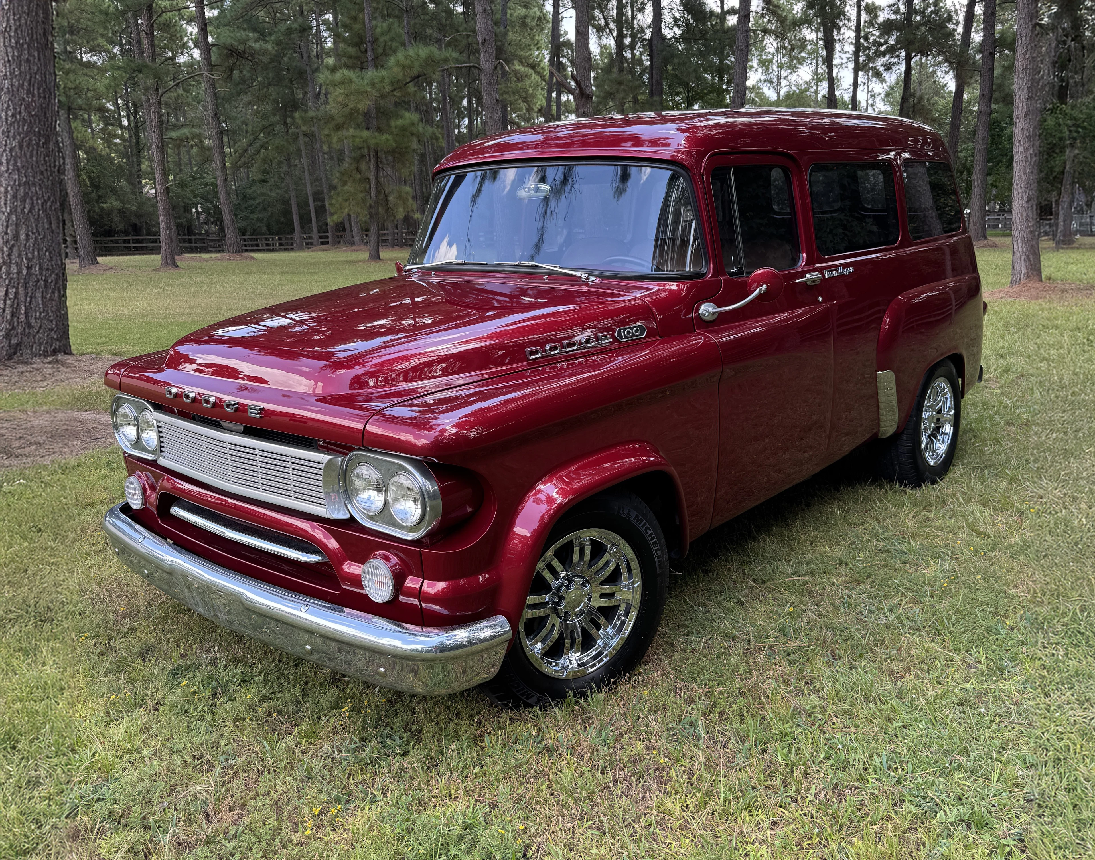 392 Hemi-Powered 1965 Dodge D100 Town Wagon Restomod
