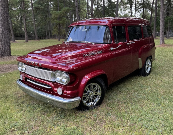 392 Hemi-Powered 1965 Dodge D100 Town Wagon Restomod
