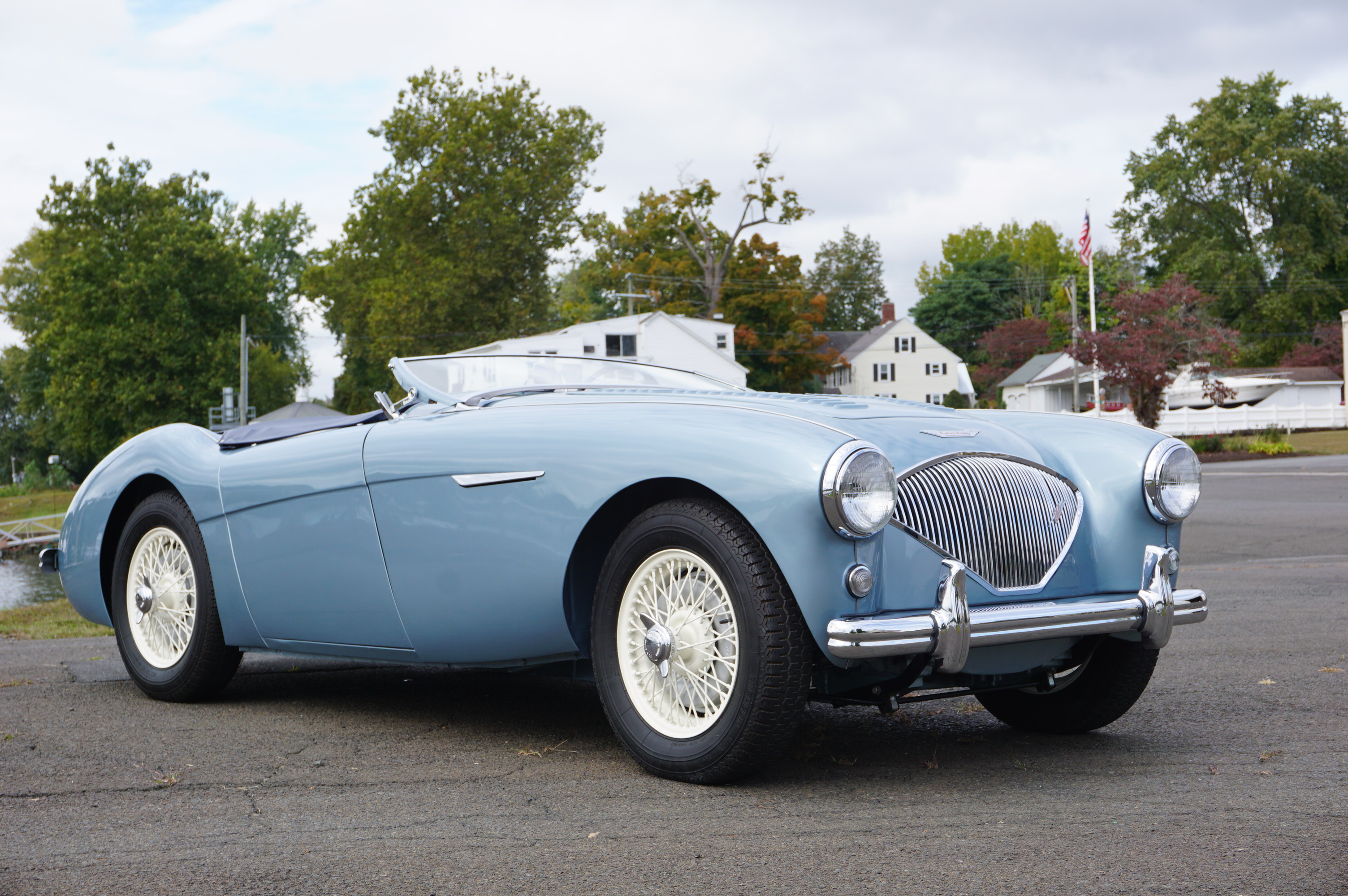昭和レトロ　AUSTIN HEALEY 100SIX Coupe ブリキ 昭和レトロ AUSTIN HEALEY 100SIX Coupe ブリキ
