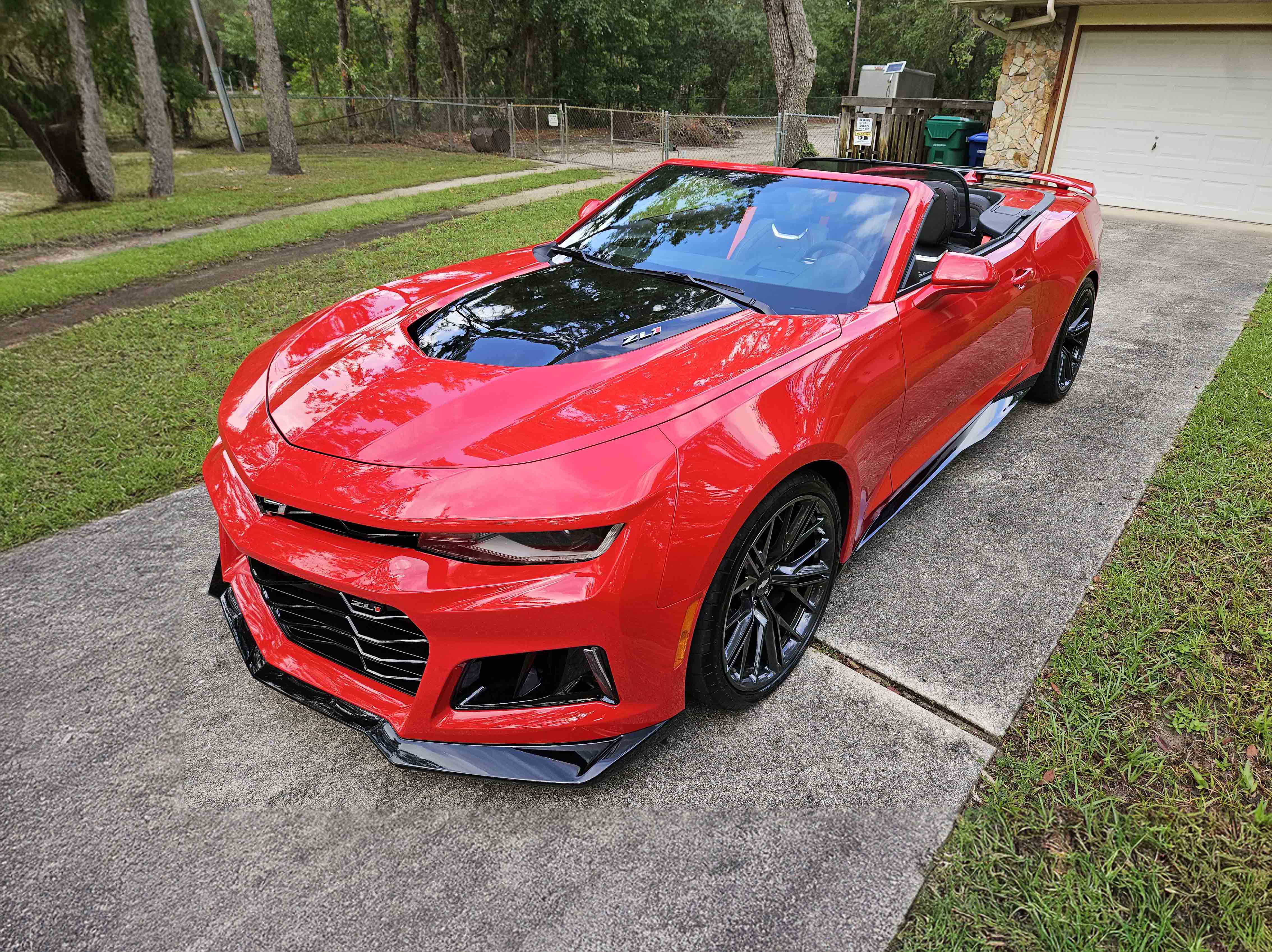 6k-Mile 2018 Chevrolet Camaro ZL1 Convertible