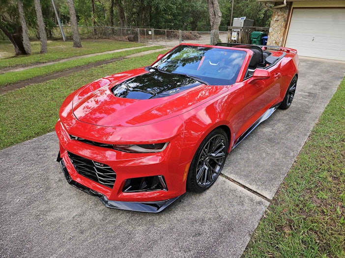 6k-Mile 2018 Chevrolet Camaro ZL1 Convertible