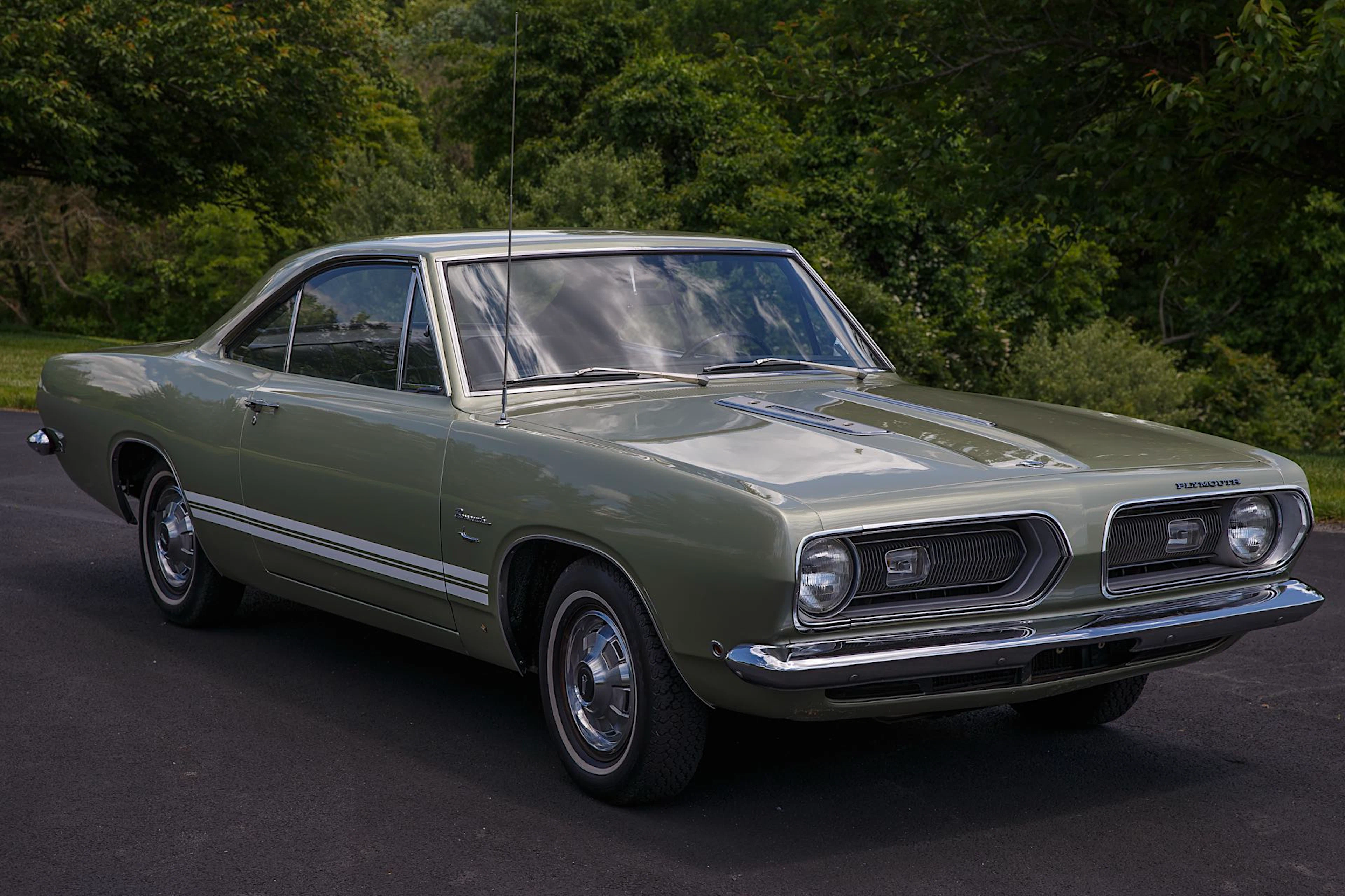 Single-Family-Owned 24k-Mile 1968 Plymouth Barracuda Notchback
