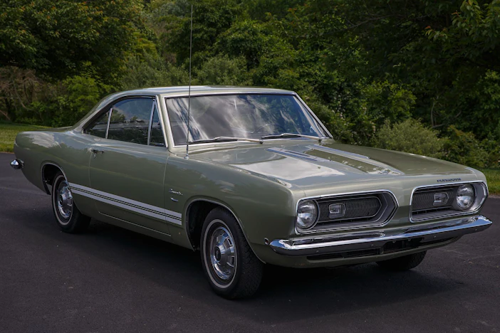 Single-Family-Owned 24k-Mile 1968 Plymouth Barracuda Notchback