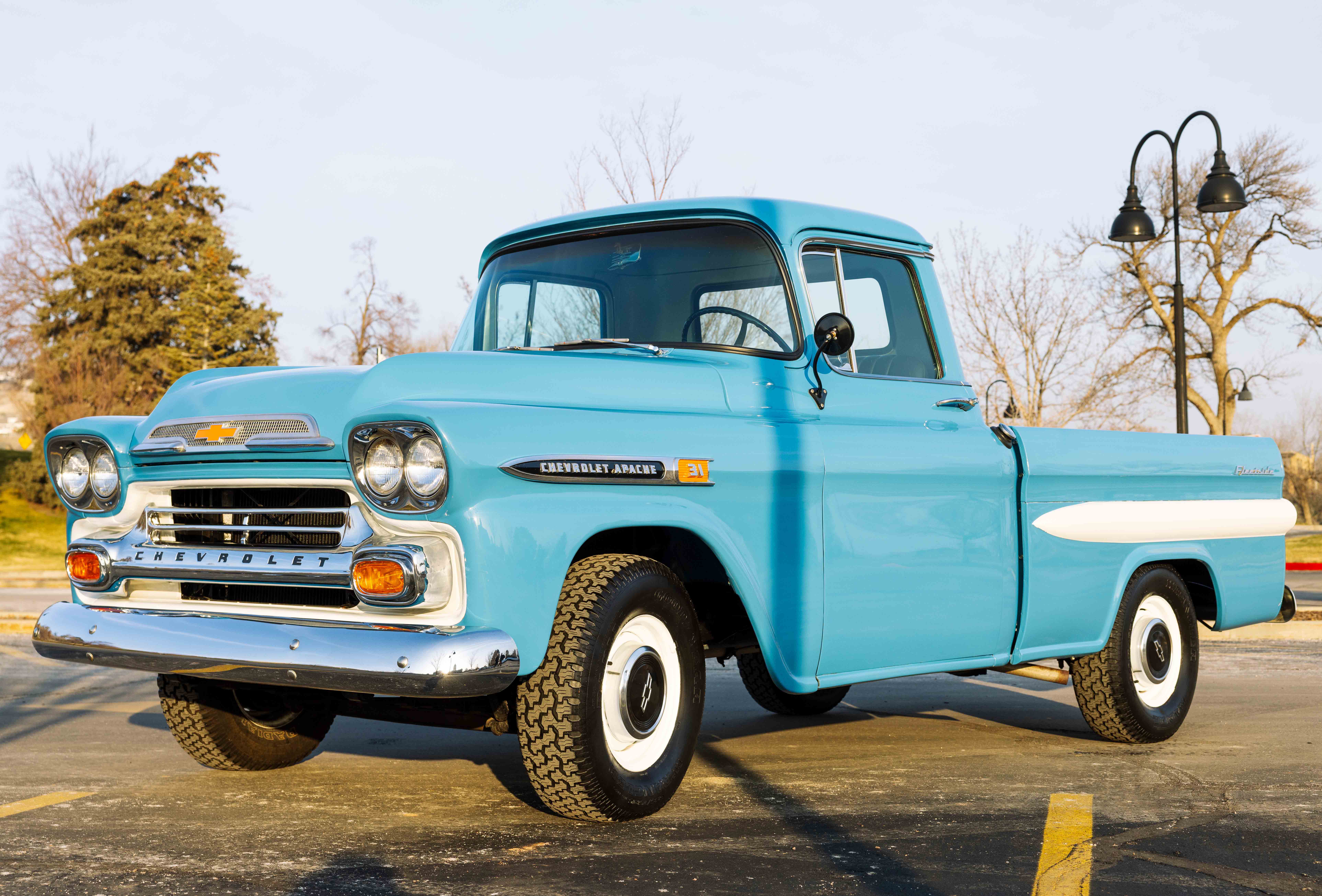 49-Years-Owned 1959 Chevrolet Apache 3100 Fleetside Pickup 4-Speed