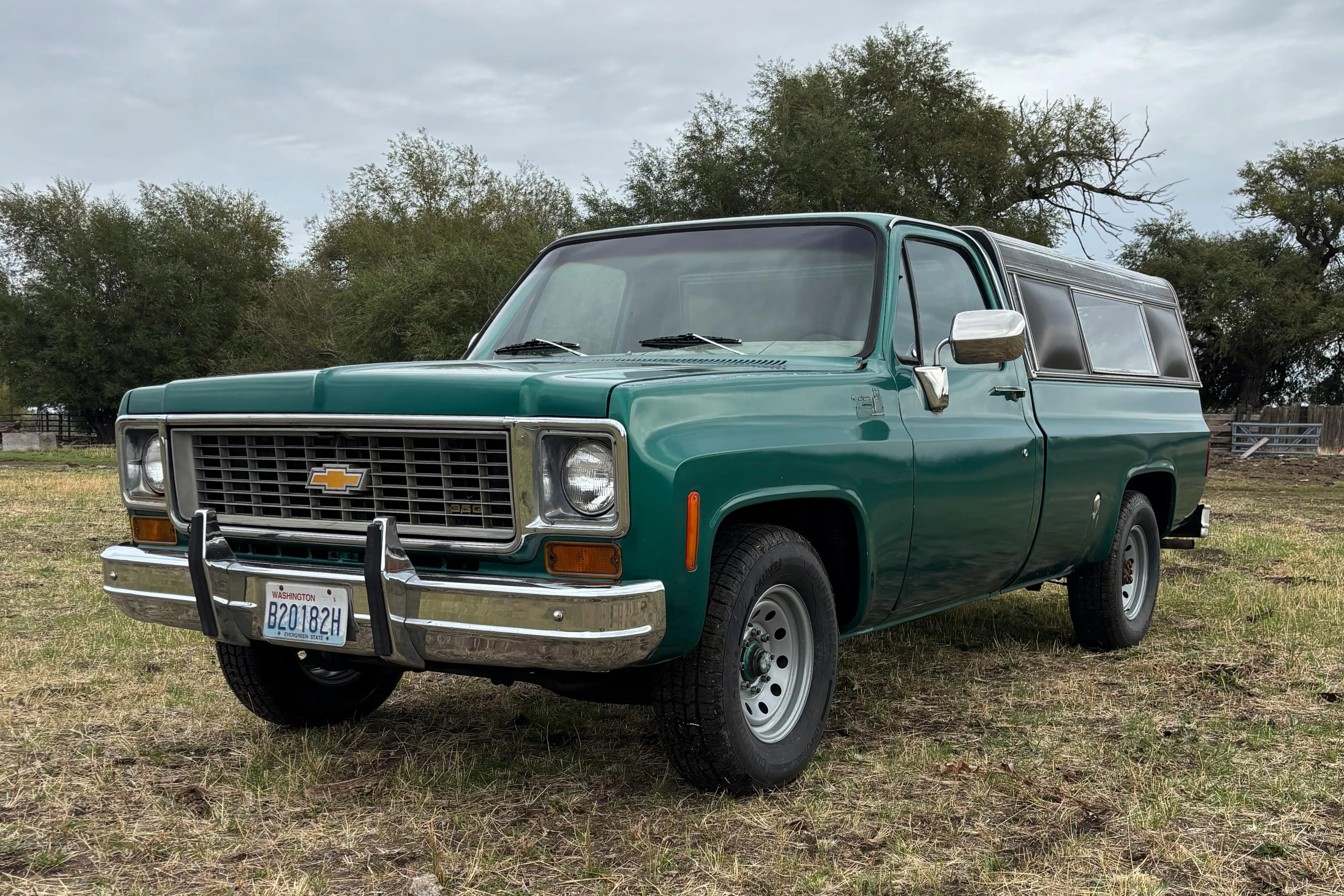 One-Family-Owned 1974 Chevrolet C20 Custom Deluxe 4-Speed