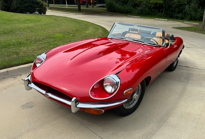 1971 Jaguar E-Type (XKE) Series II Roadster 4-Speed