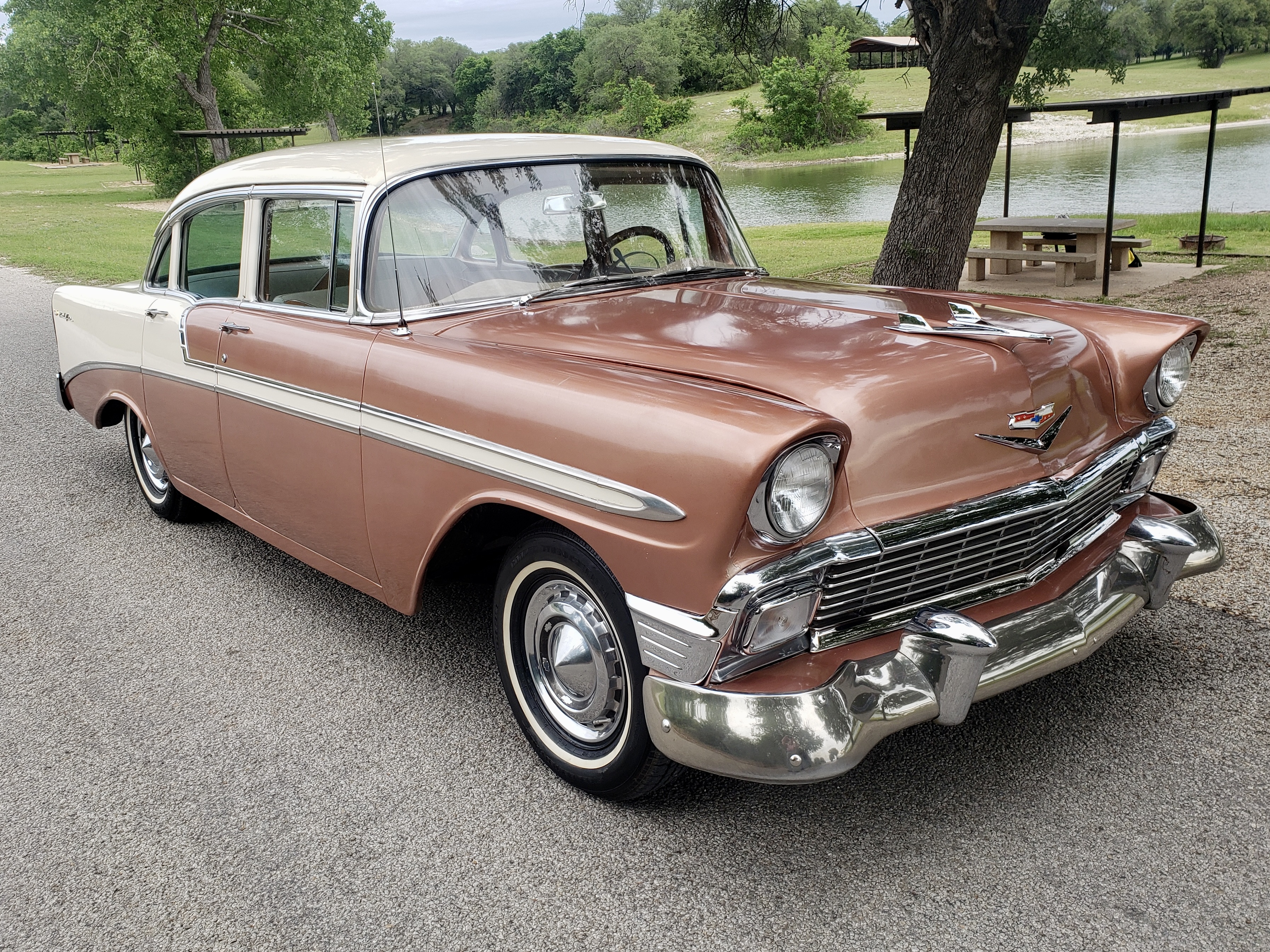 Modified 1956 Chevrolet Bel Air 4-Door Sedan