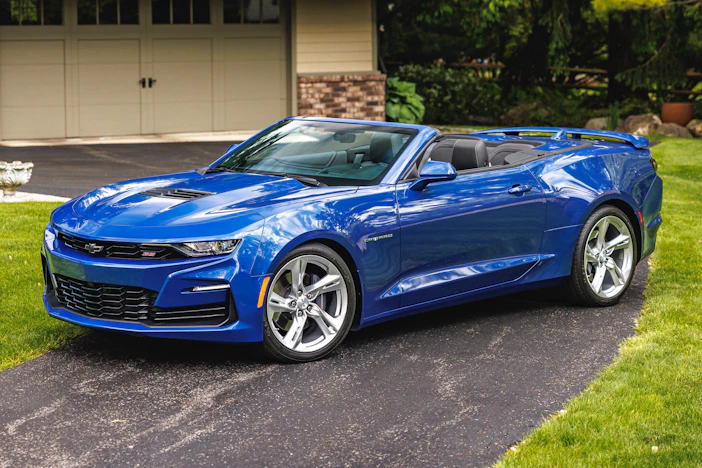 8k-Mile 2020 Chevrolet Camaro 2SS Convertible