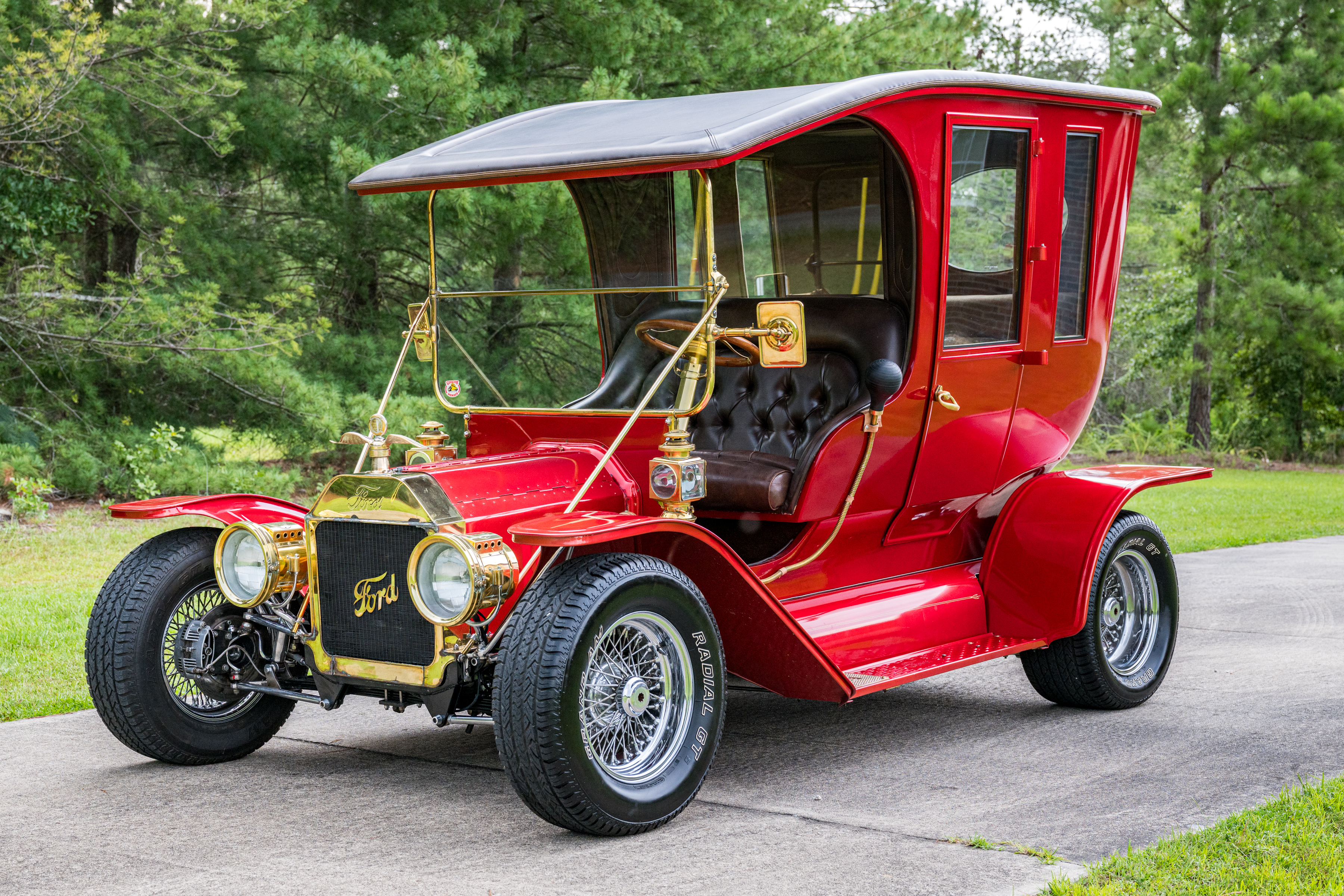 Joe Bailon-Built "Tall Candy T" Hot Rod & 2014 Cargo Craft Enclosed Trailer