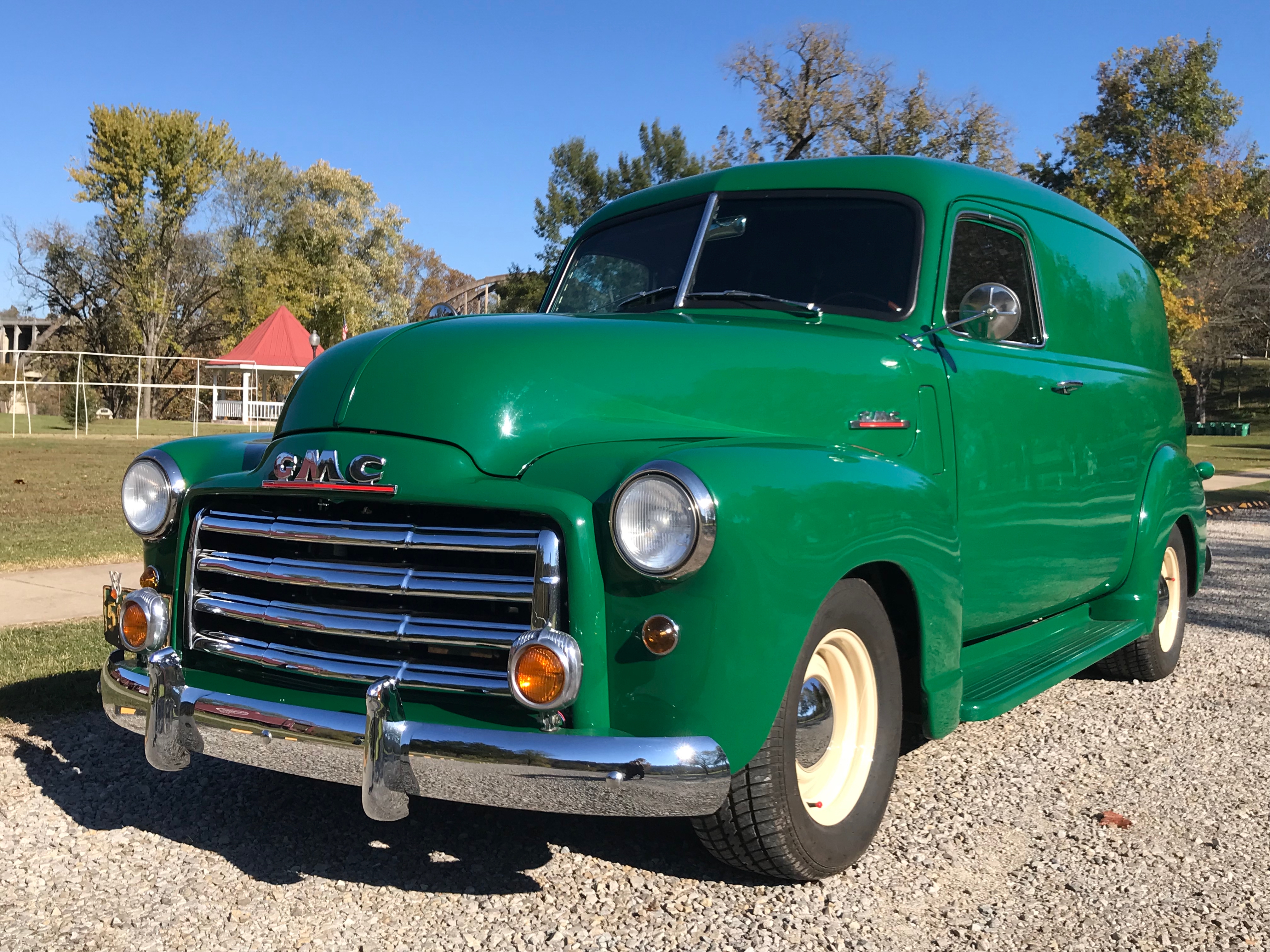350-Powered 1950 GMC 1-Ton Panel Truck