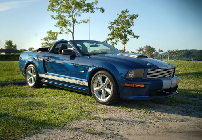 12k-Mile 2008 Ford Mustang Shelby GT Convertible Five-Speed