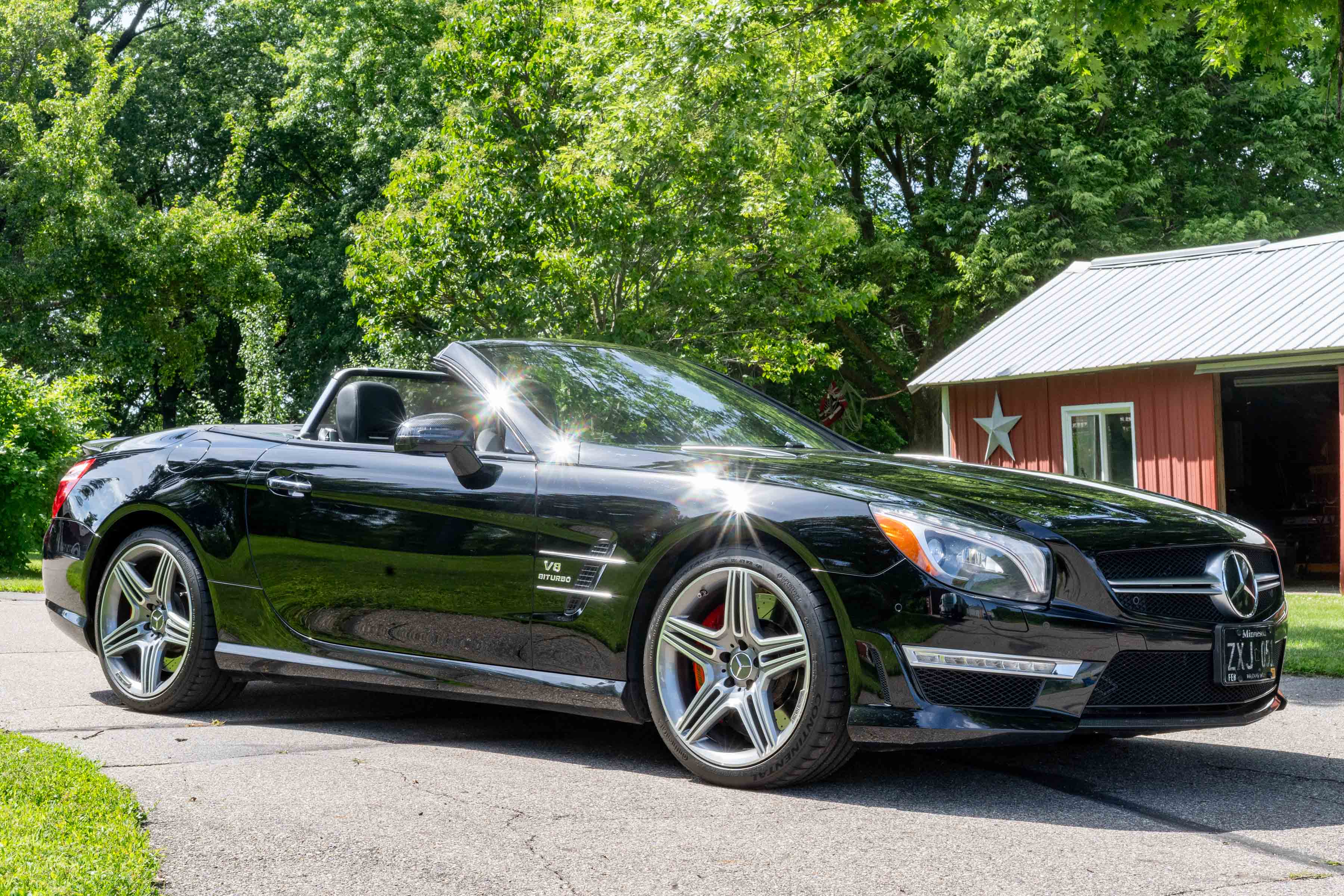 34k-Mile 2013 Mercedes-Benz SL63 AMG P30 Performance Package