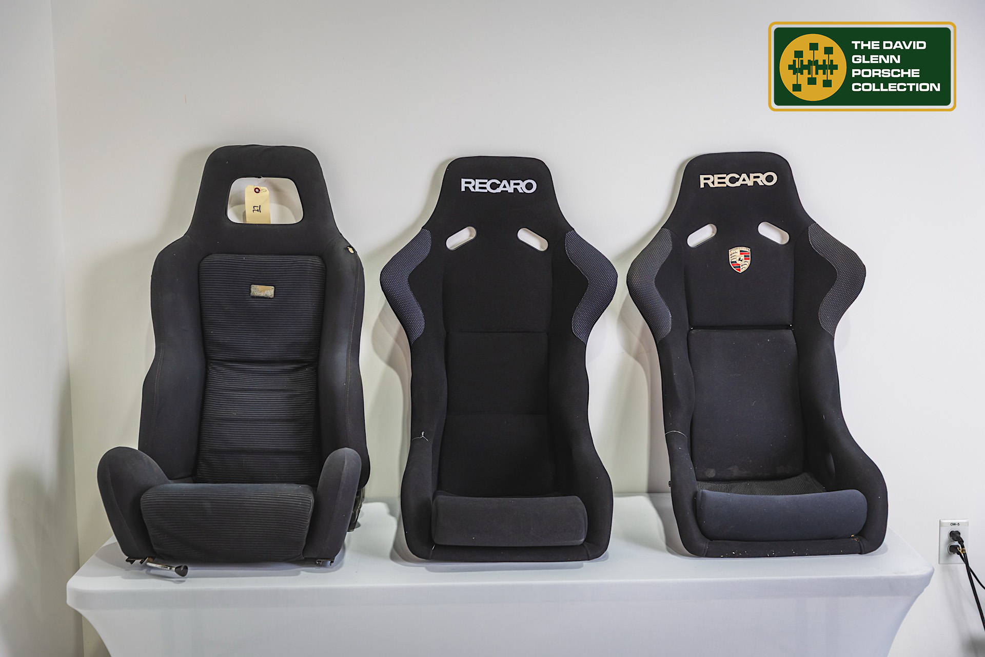Recaro SPG Seats (2) and Scheel-Mann Sport Seat (1) (Lot 11)
