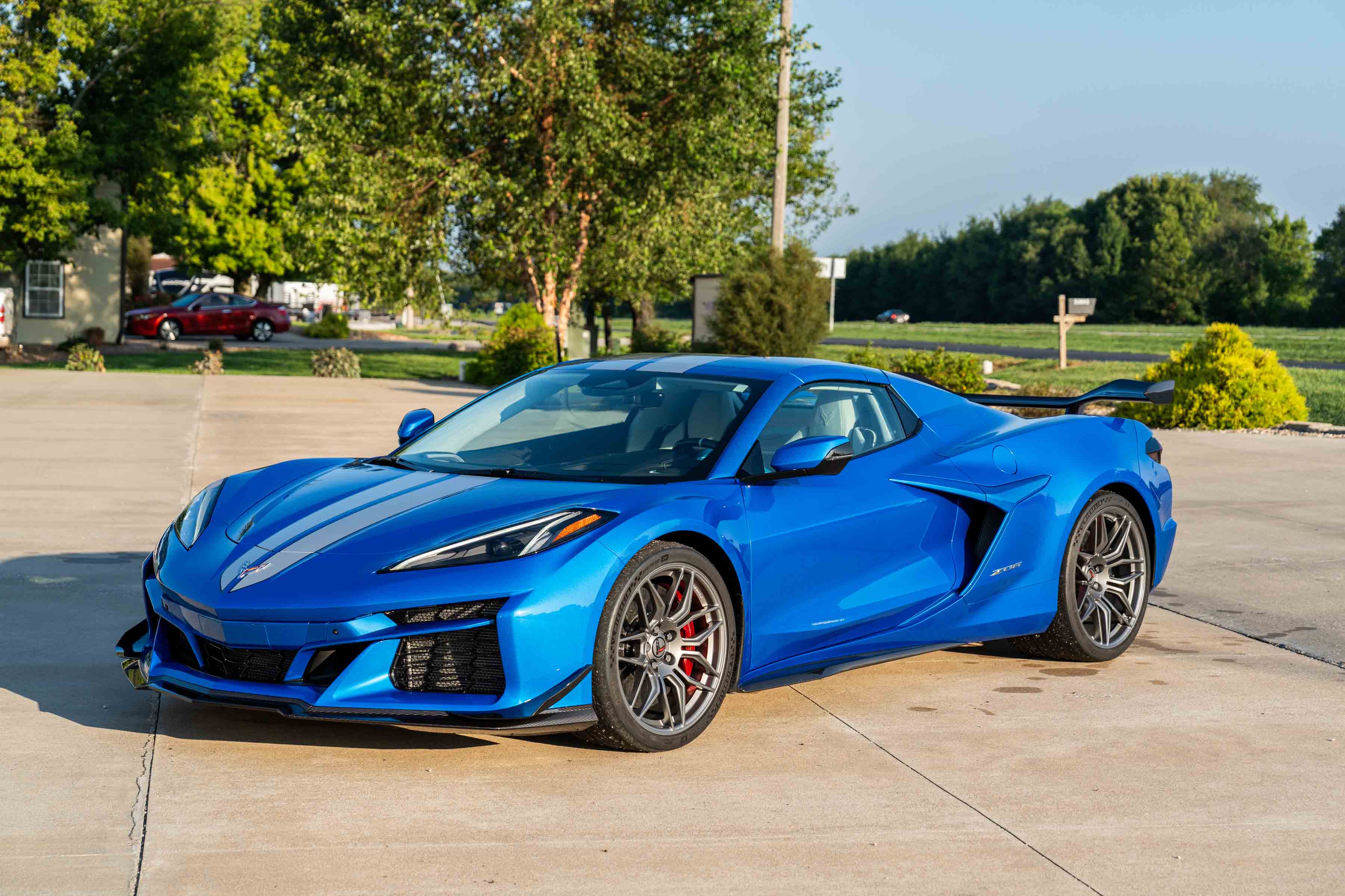 250-Mile 2024 Chevrolet Corvette Z06 Convertible 3LZ Z07 for sale