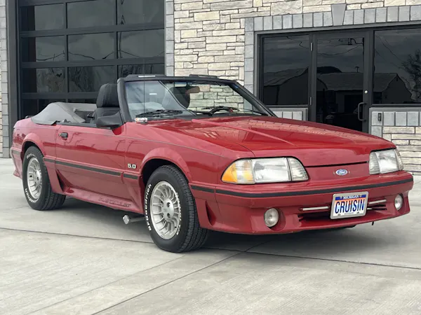 1987 Ford Mustang: market value and price history