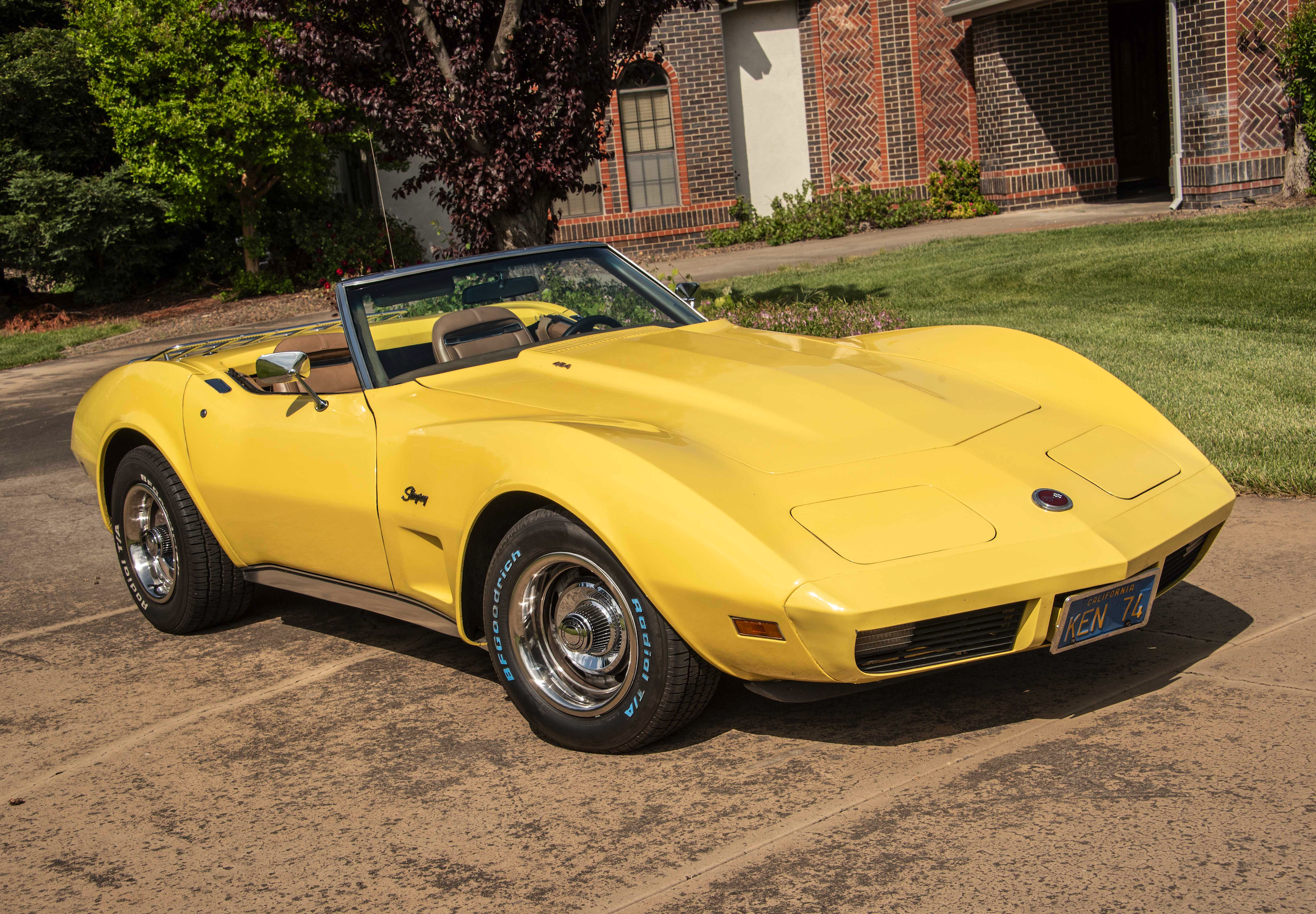 One-Family-Owned 1974 Chevrolet Corvette Convertible 454 4-Speed 