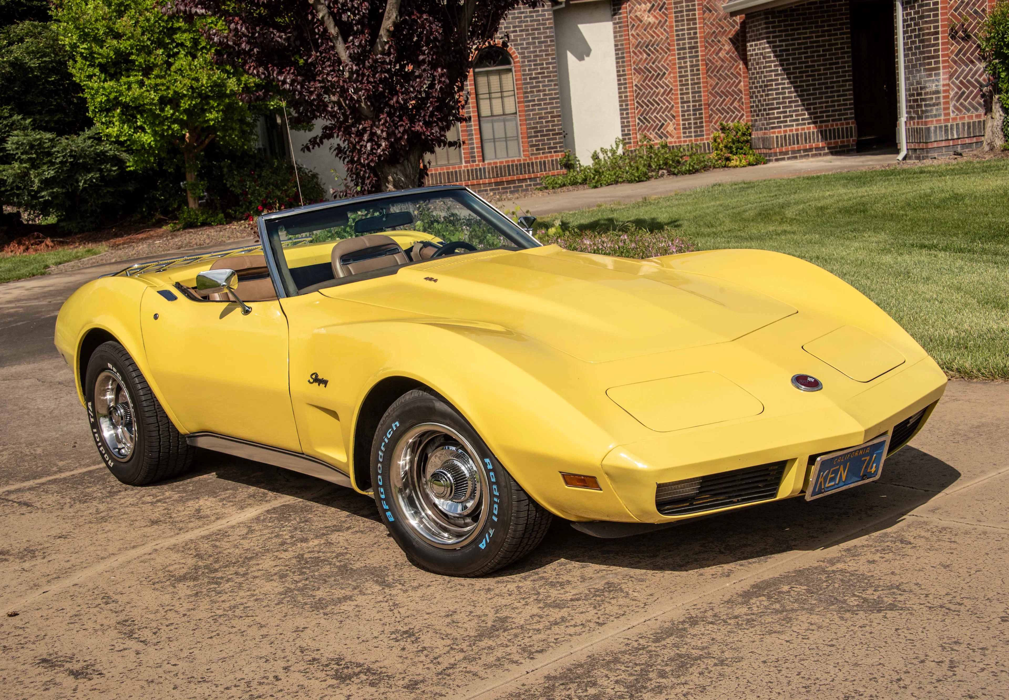 One-Family-Owned 1974 Chevrolet Corvette Convertible 454 4-Speed