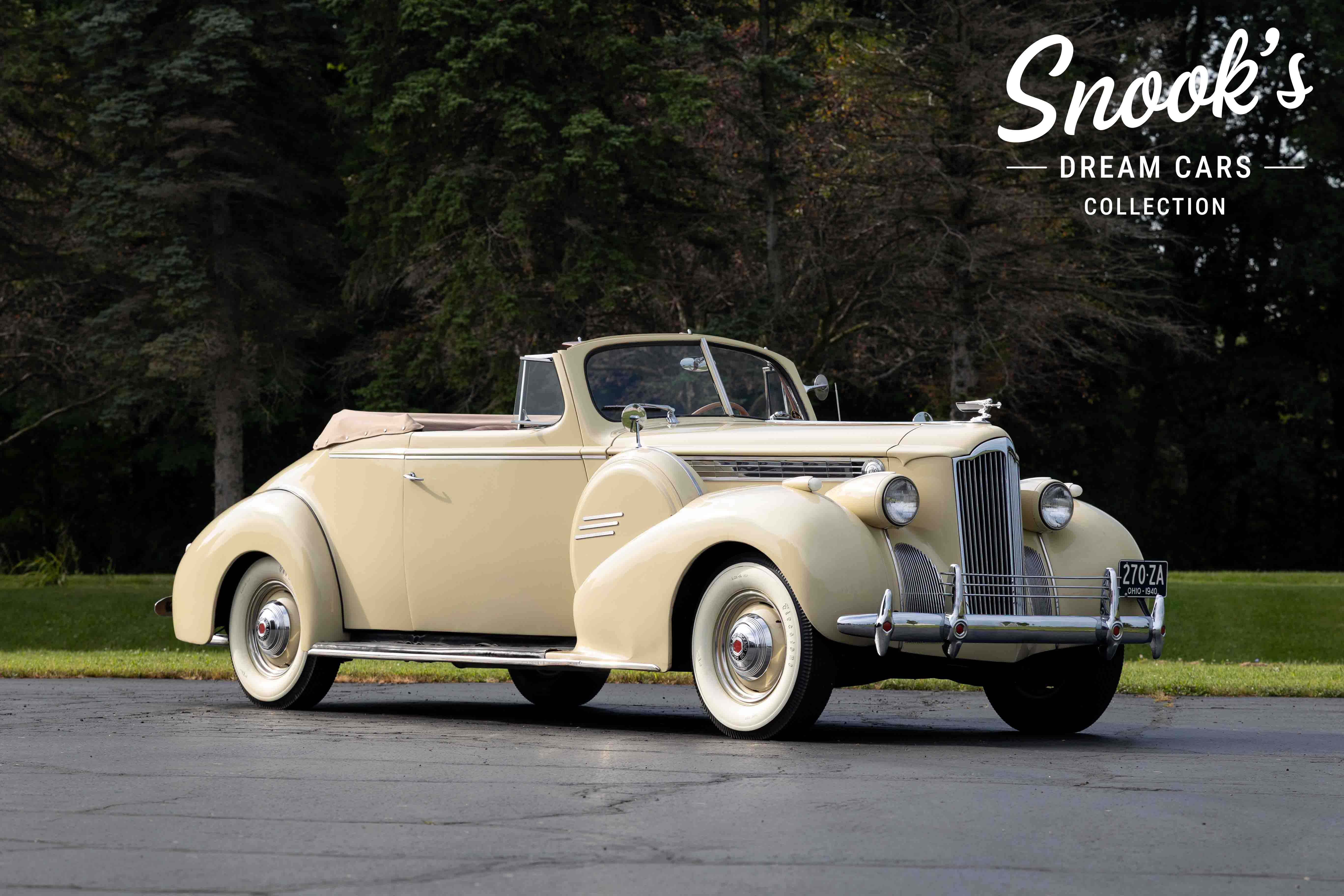1940 Packard One Twenty Convertible Coupe