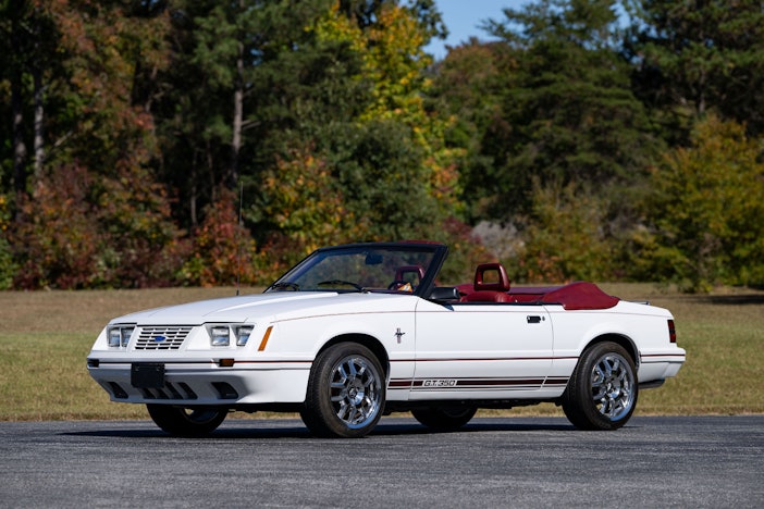 1984 Ford Mustang 20th Anniversary Limited Edition GT Convertible