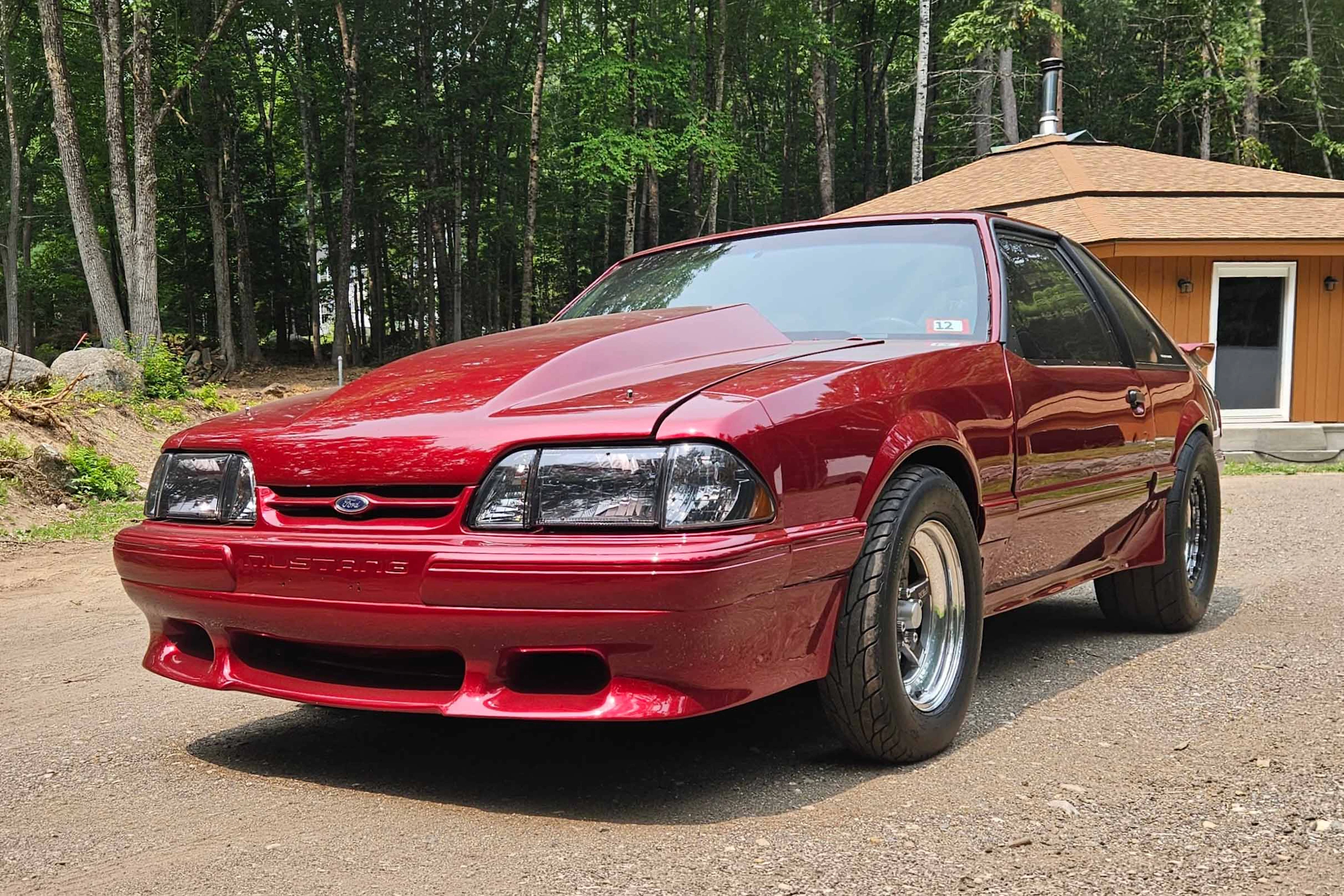 414-Stroker-Powered 1989 Ford Mustang LX 5.0 Hatchback