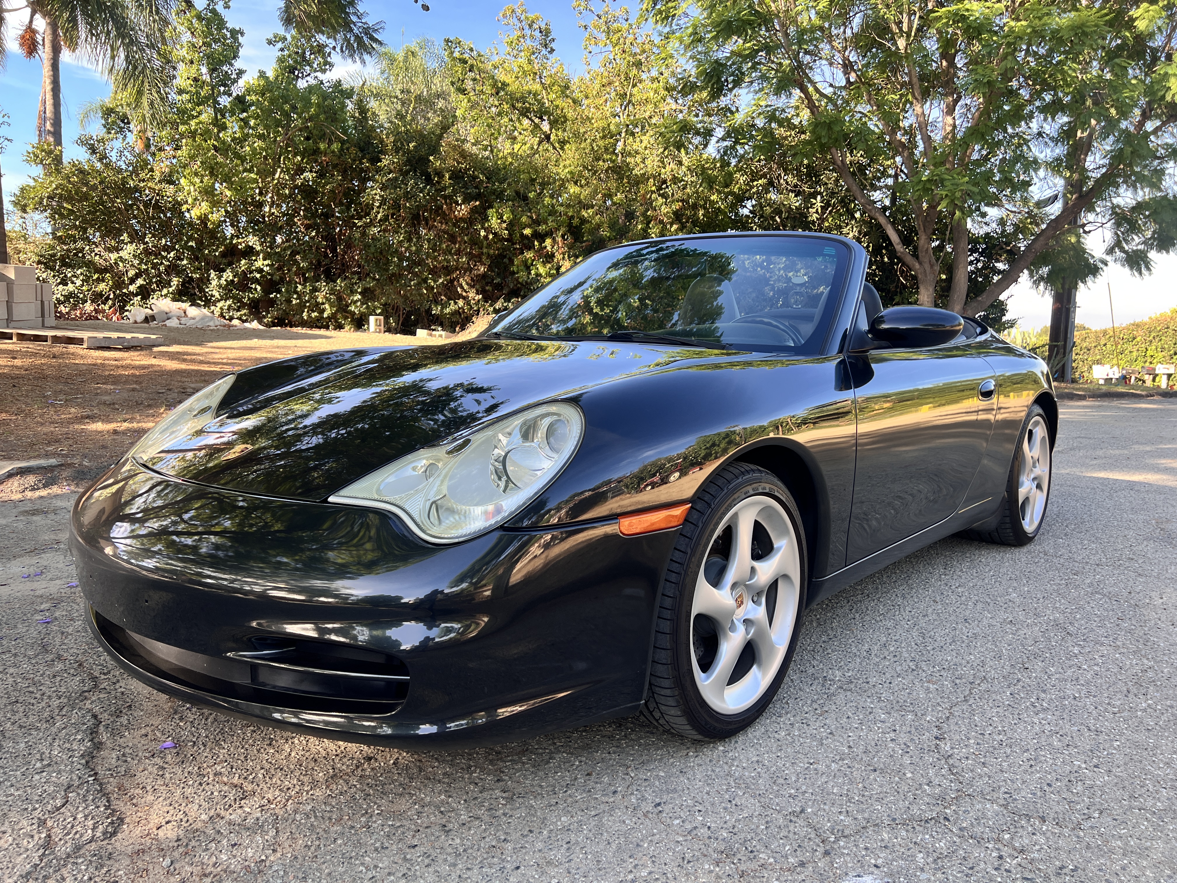46k-Mile 2004 Porsche 911 Carrera Cabriolet 6-Speed