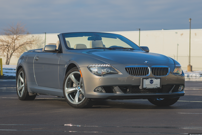 42k-Mile 2008 BMW 650i Convertible