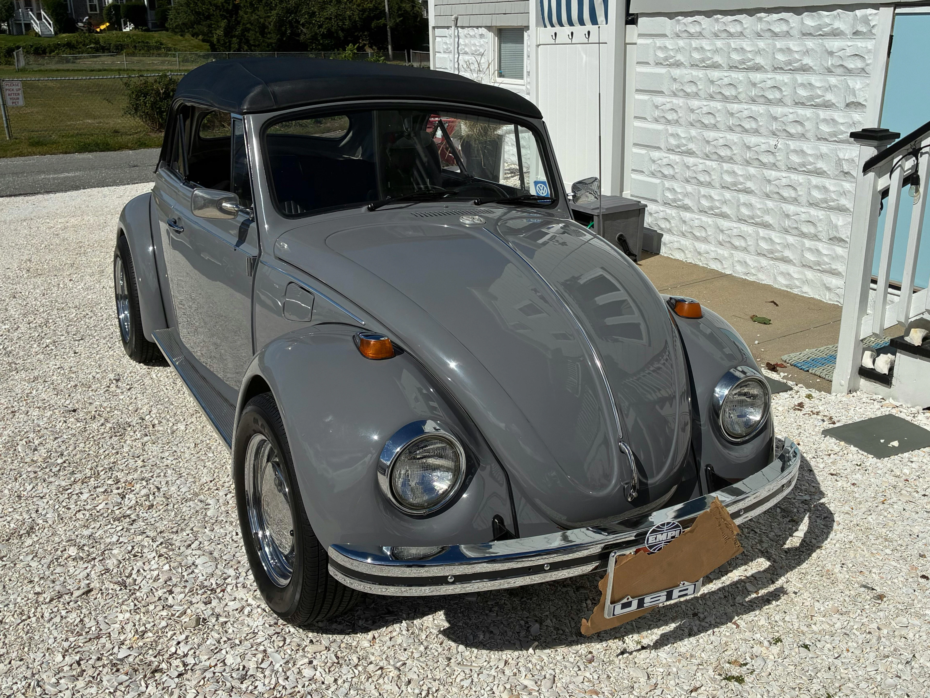 1,916cc-Powered 1968 Volkswagen Beetle Convertible