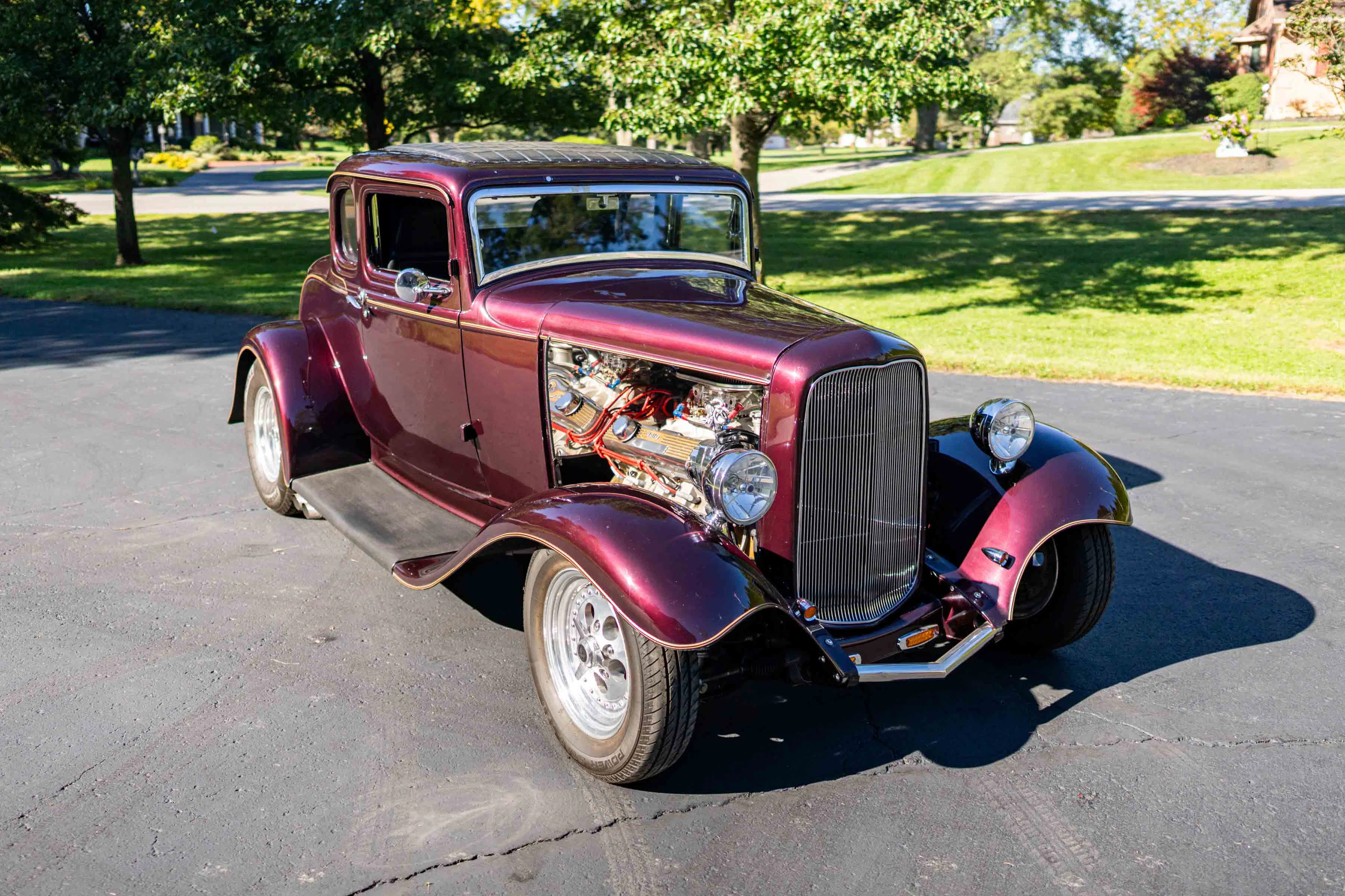 Modified 350-Powered 1932 Ford 5-Window Coupe Street Rod