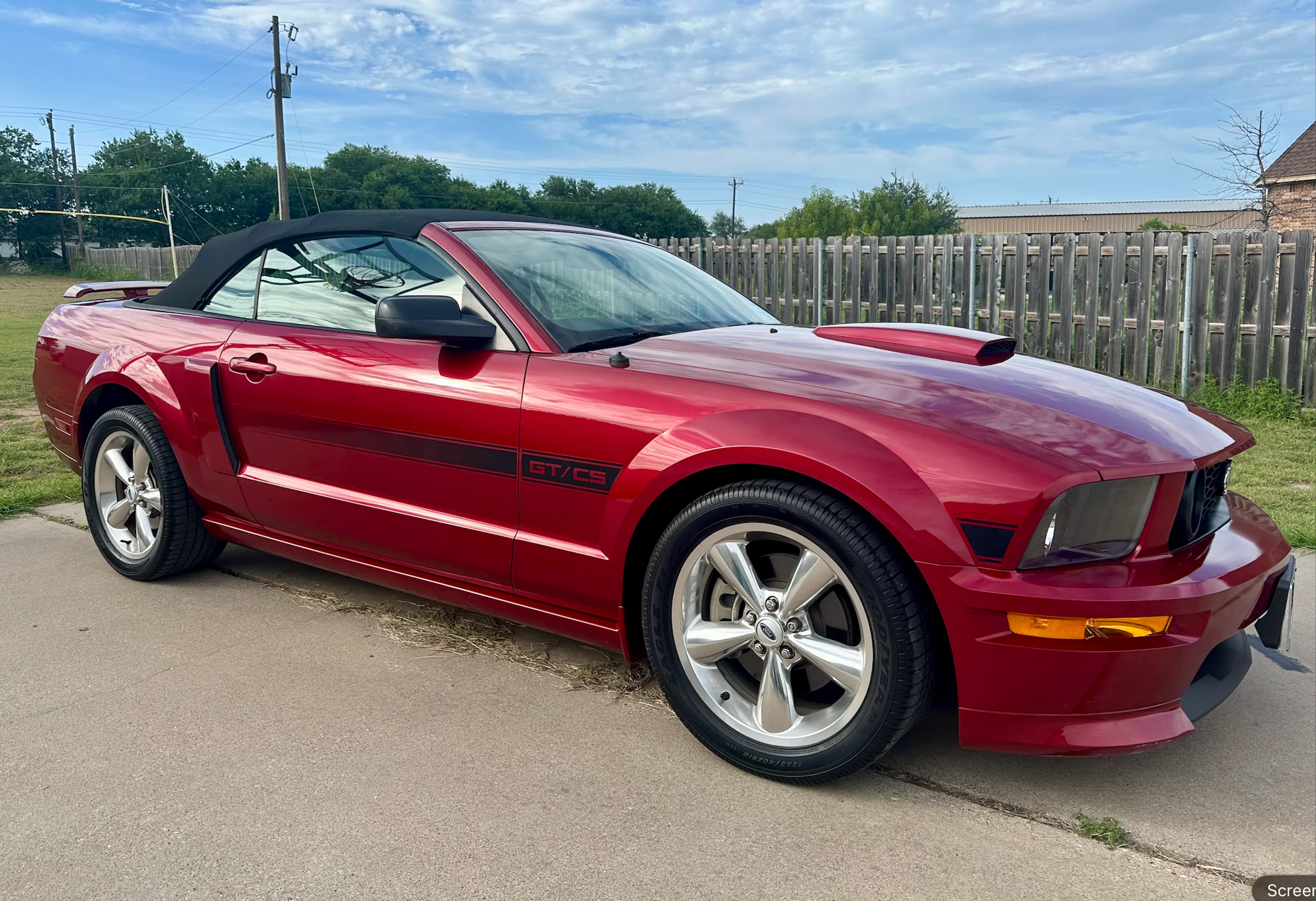 40k-Mile Supercharged 2007 Ford Mustang GT California Special Convertible