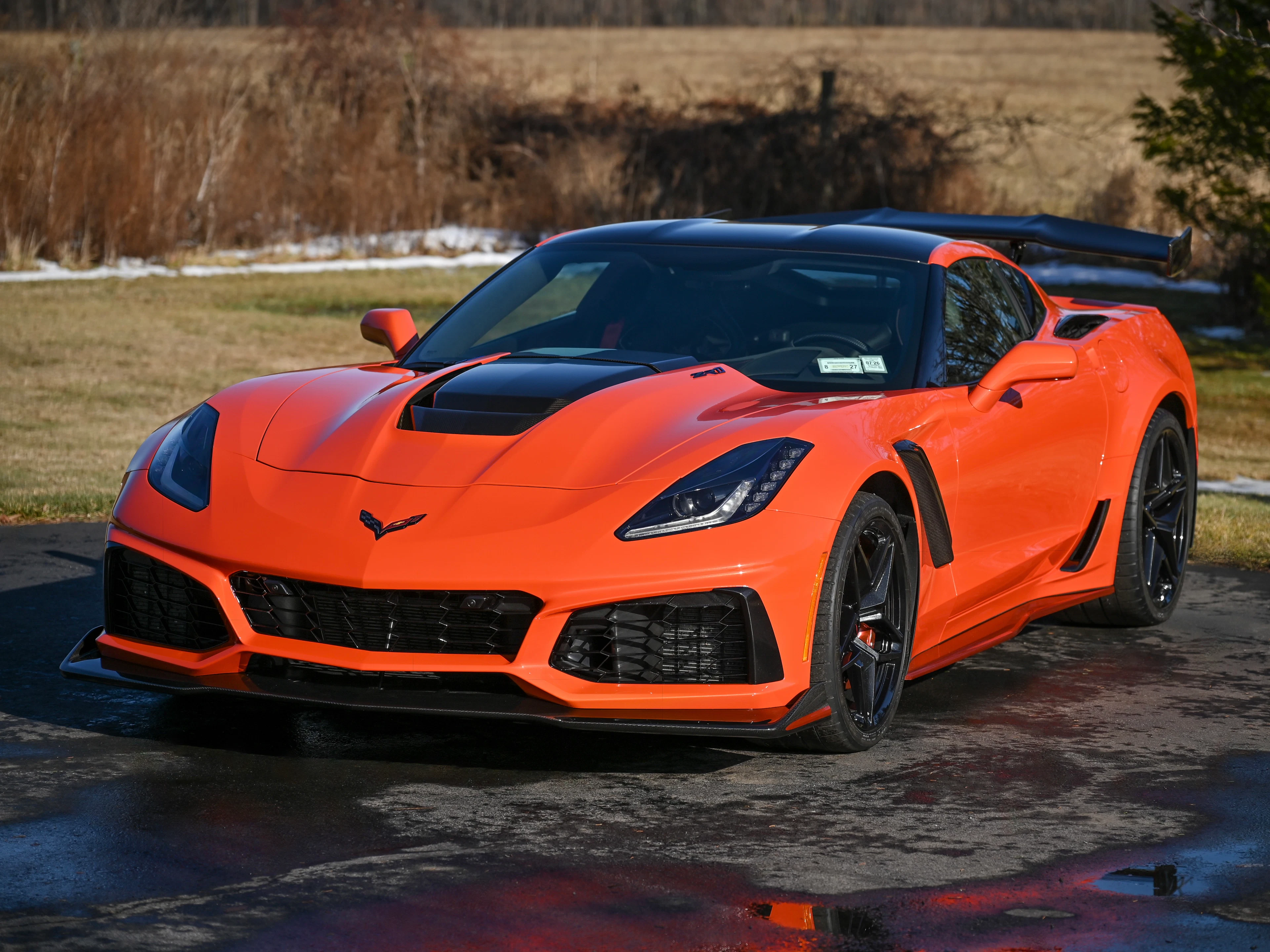 9k-Mile 2019 Chevrolet Corvette ZR1 Coupe 3ZR ZTK 7-Speed