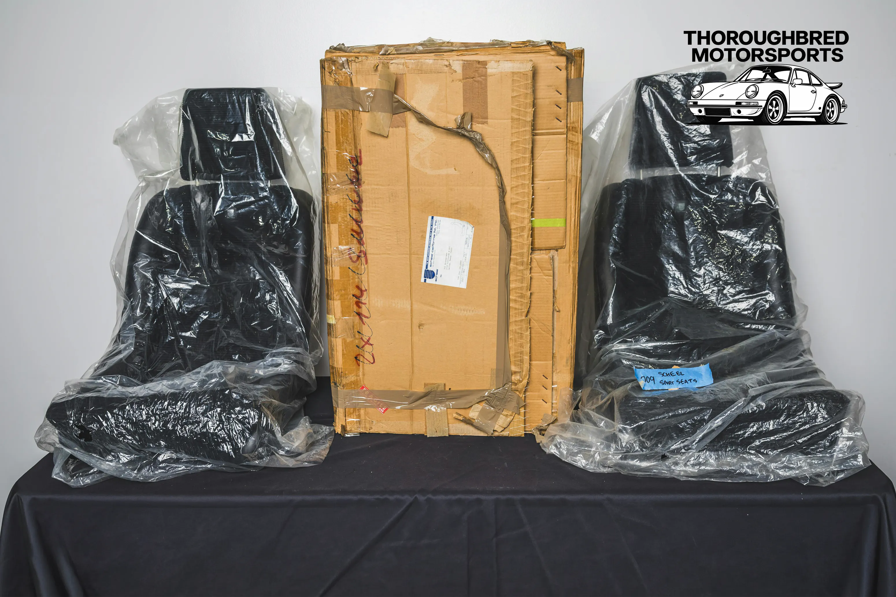 Scheel NOS Sport Seats for Porsche 914 (Lot 13)