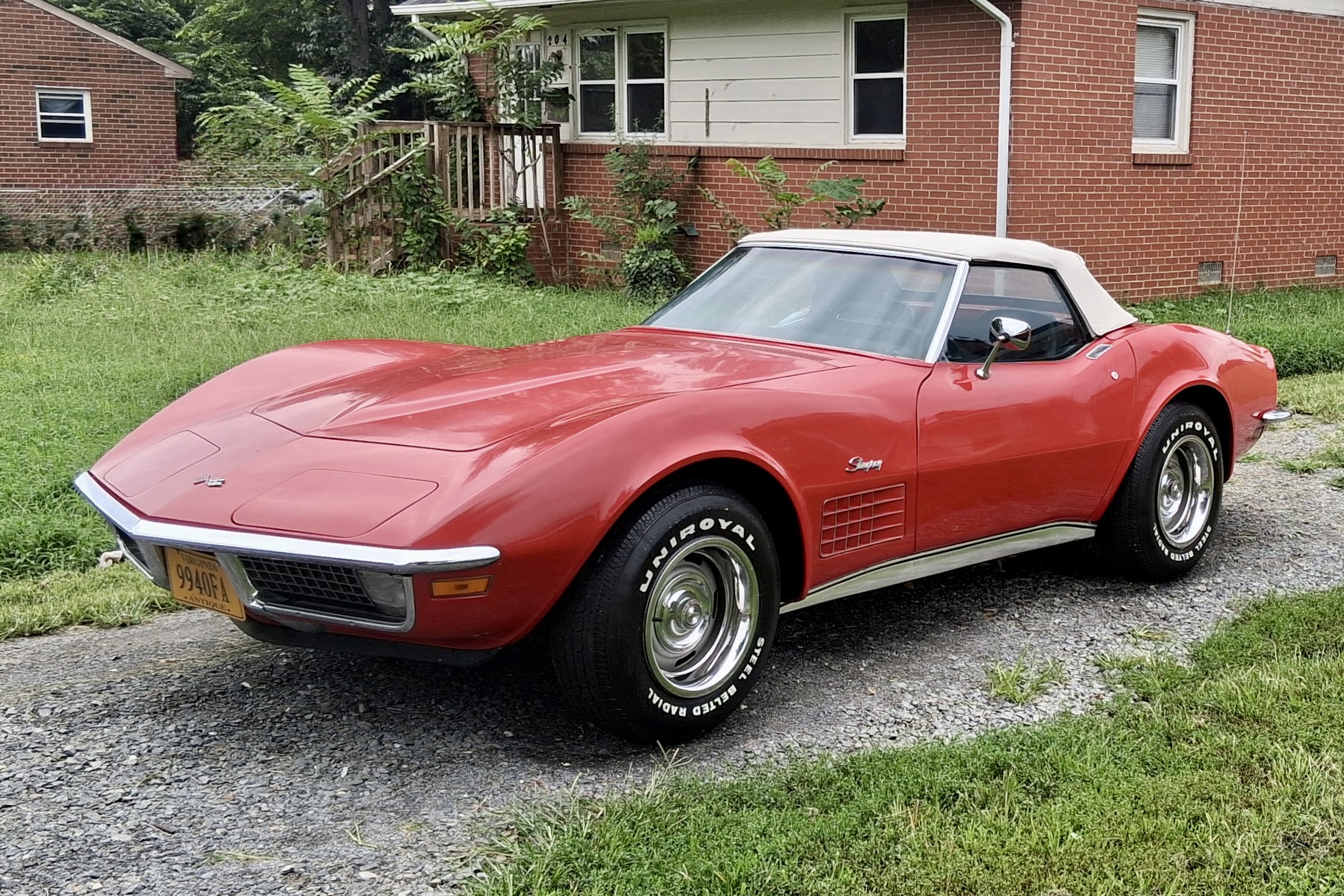 1971 Chevrolet Corvette Convertible 4-Speed
