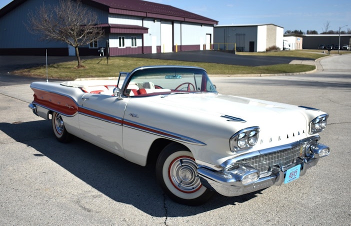 Tempest 395A-Powered 1958 Pontiac Chieftain Convertible