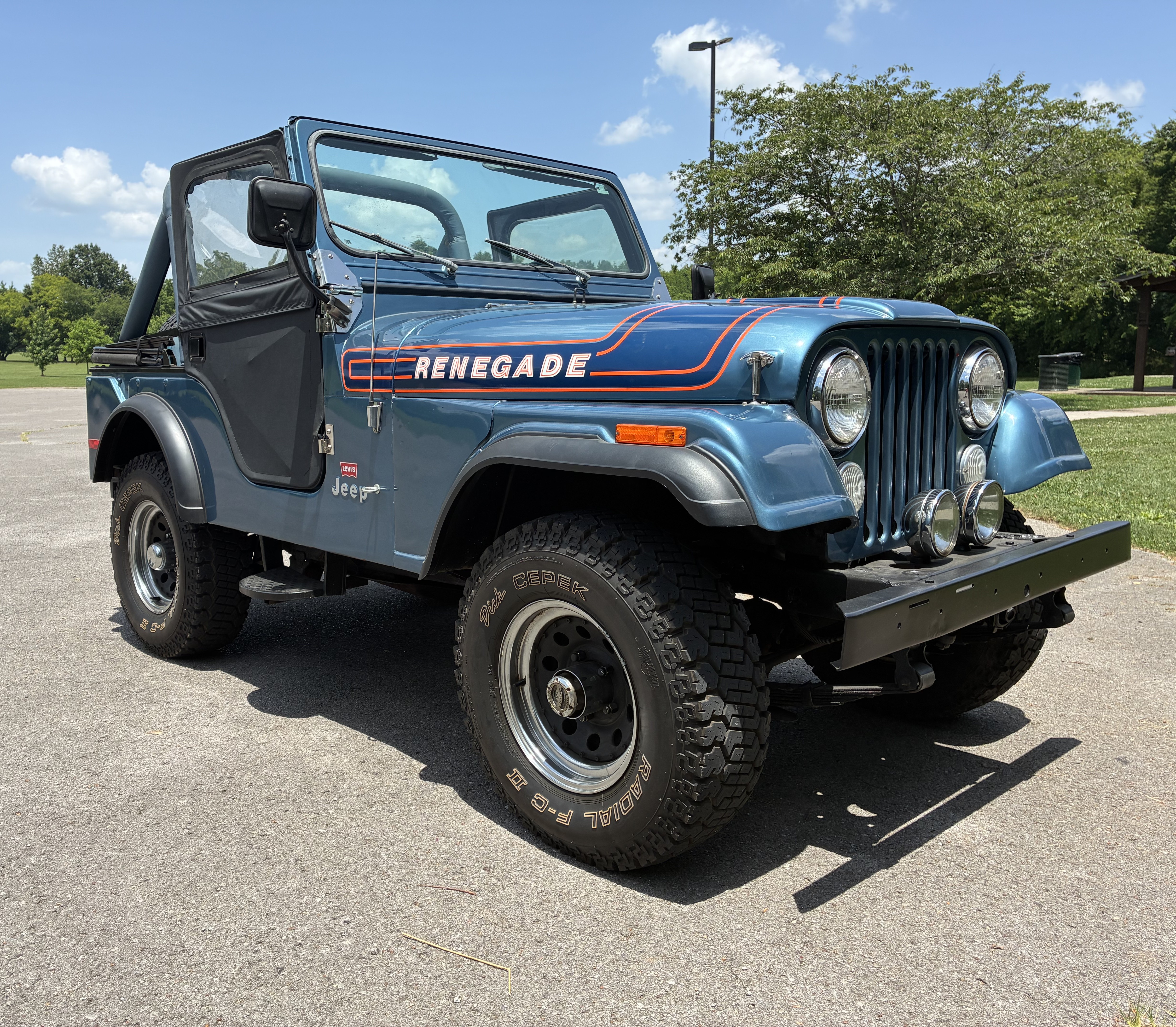 1976 Jeep CJ-5 Renegade Levi's Edition 4-Speed