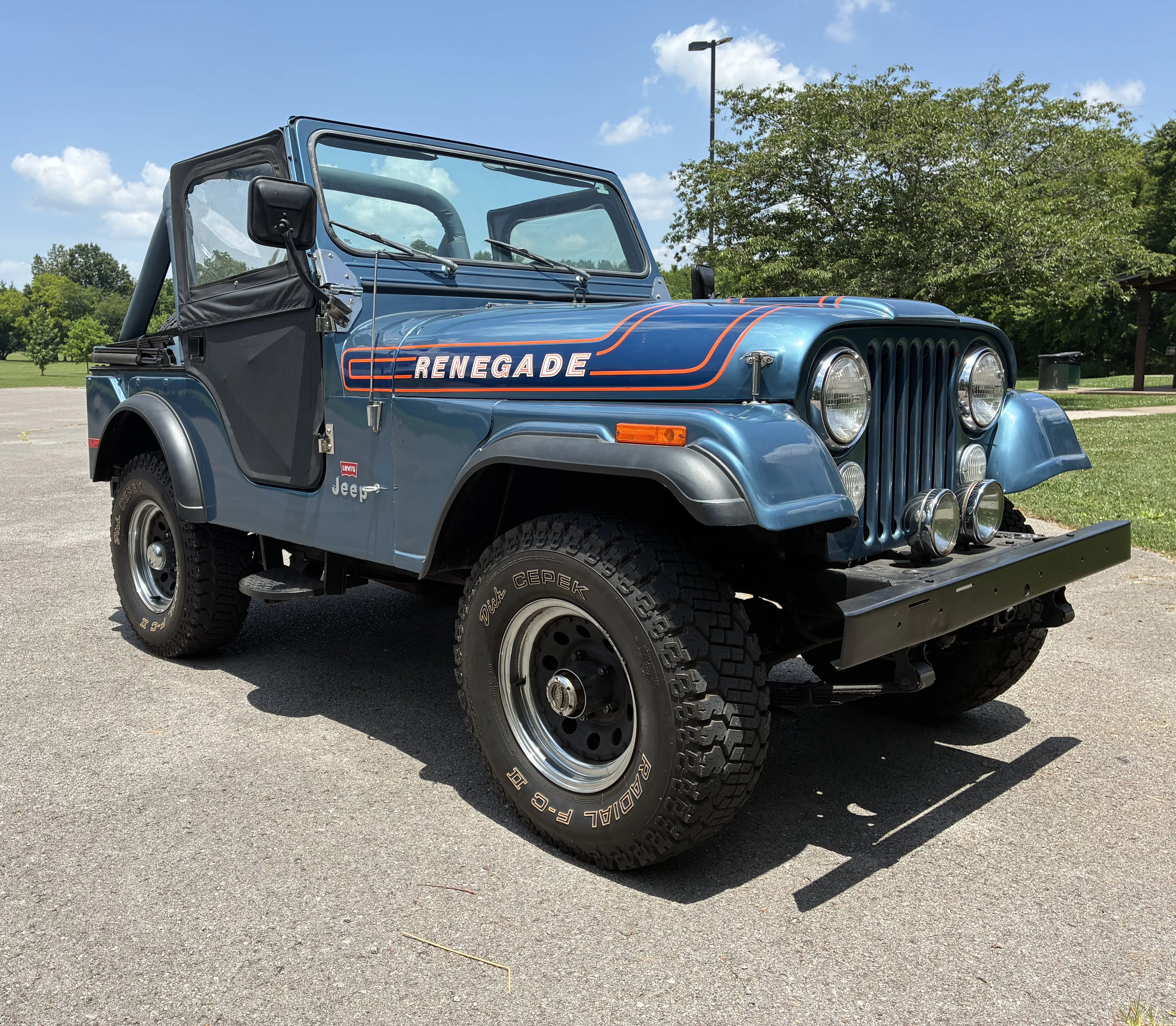 1976 Jeep CJ-5 Renegade Levi's Edition 4-Speed