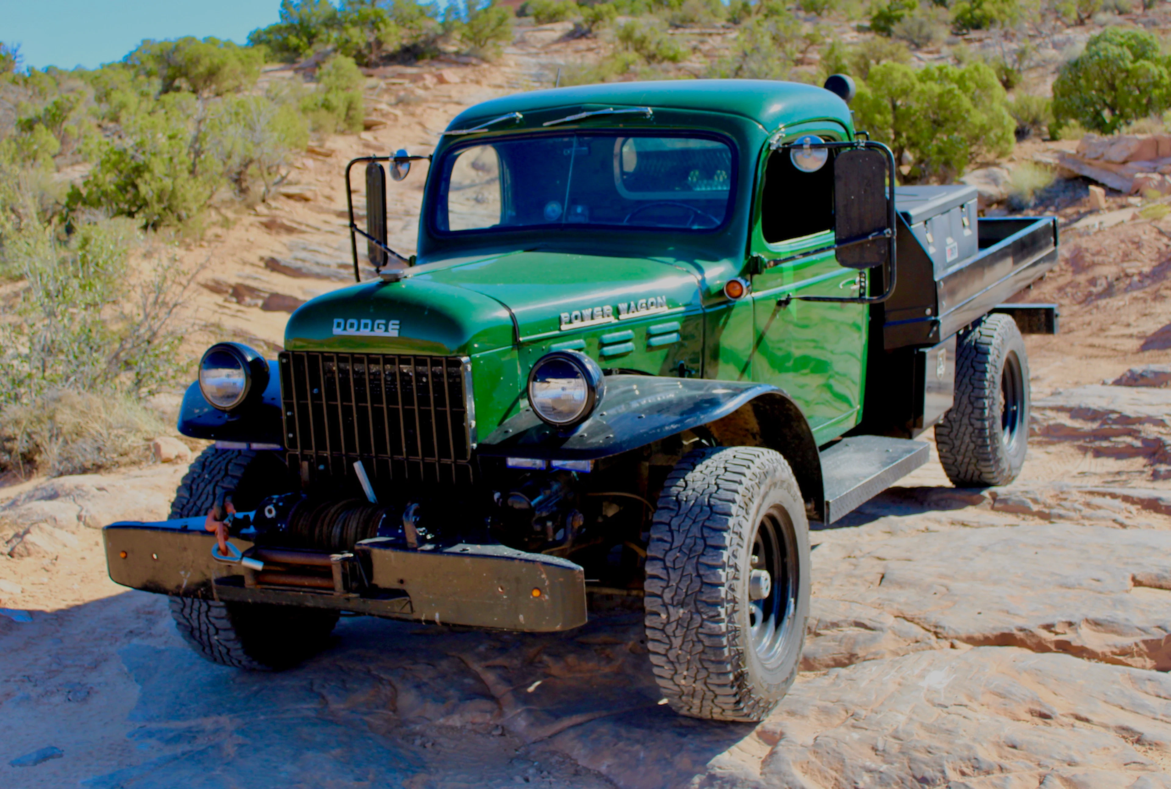 50-Years-Family-Owned Cummins-Powered 1946 Dodge Power Wagon WDX